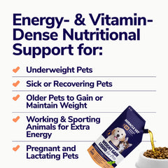 Miracle Vet 29 vitaminas y minerales para la salud general de la mascota.