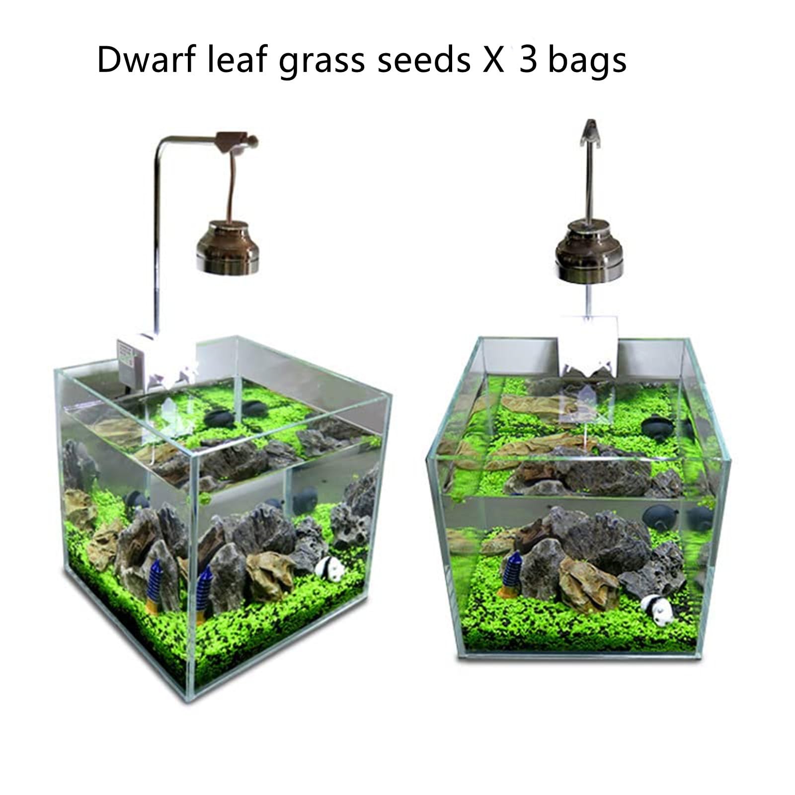 MISUHALOU planta de acuario cobertura de 12x12 pulgadas para acuario