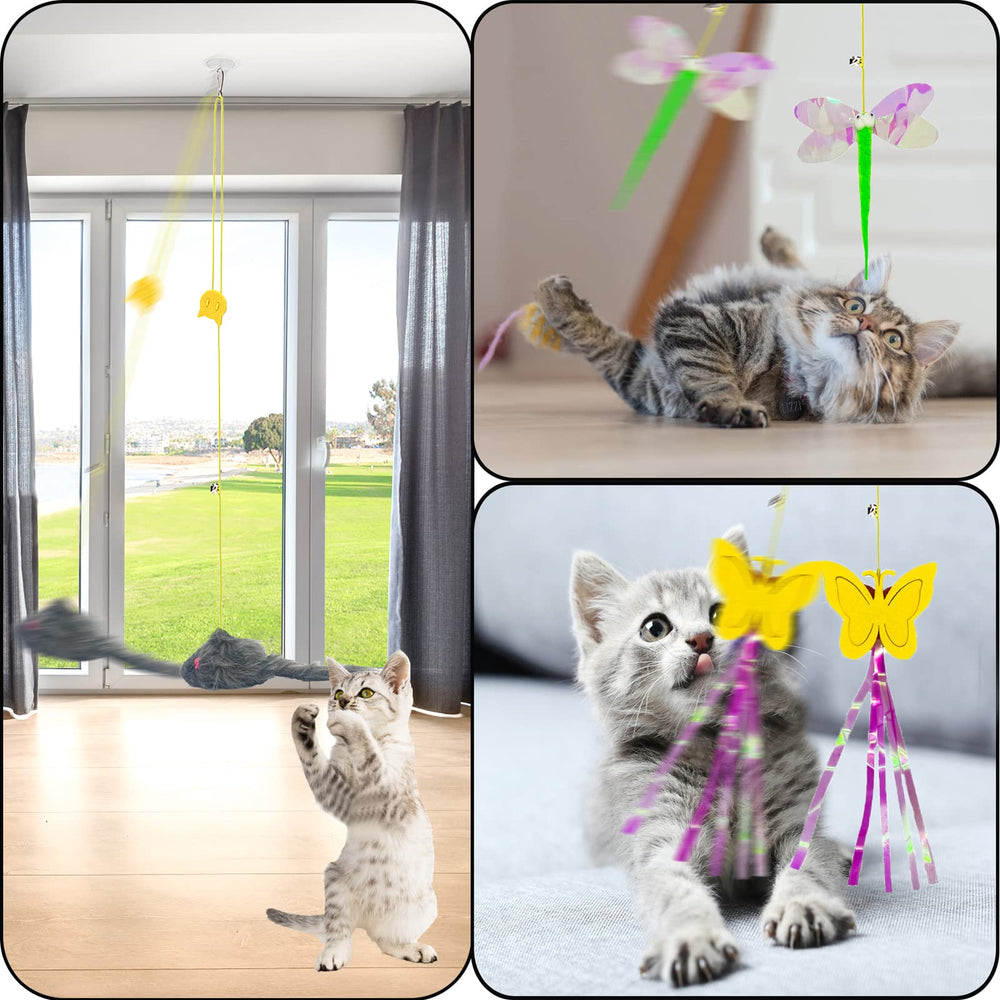 Mitubati Juguete Sonoro con Campanitas, campanitas que atraen curiosidad felina