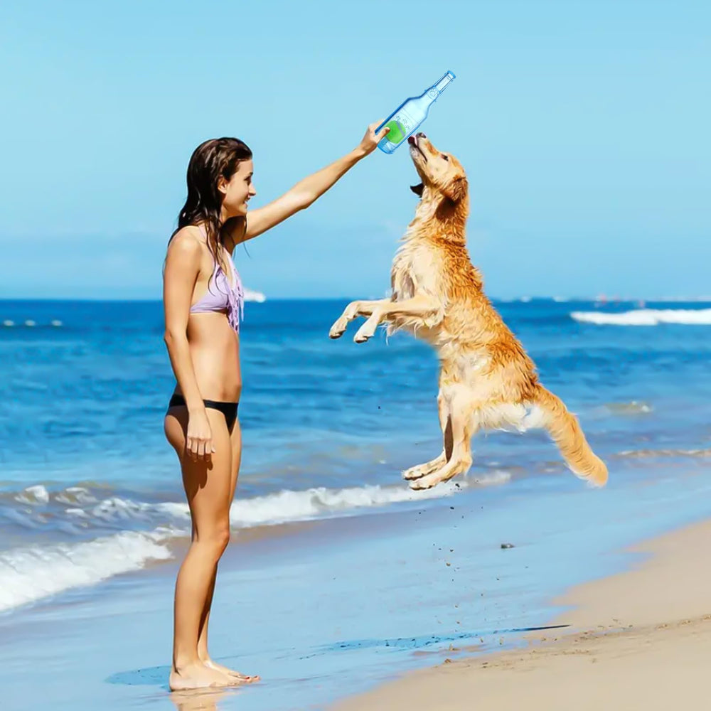 Mity rain interactivo-juguete-perro, perfecto para sesiones de juego interior o al aire libre.
