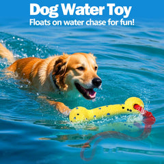Mity Rain Juguete de piscina con cuerda para juegos de traer al aire libre.