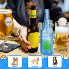 Mity rain sonido-chisporroteo-juguete-perro, estimula la audición y mantiene al perro activo.