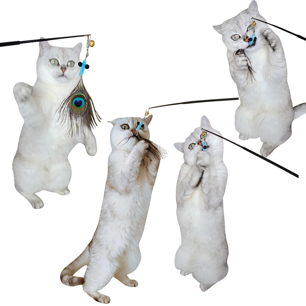 Miwoowim juguetes de interior para gatos activos
