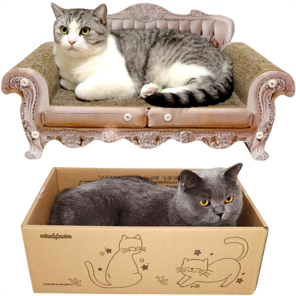 miwoowim sillón para gatos de diseño real, descanso cómodo para felinos