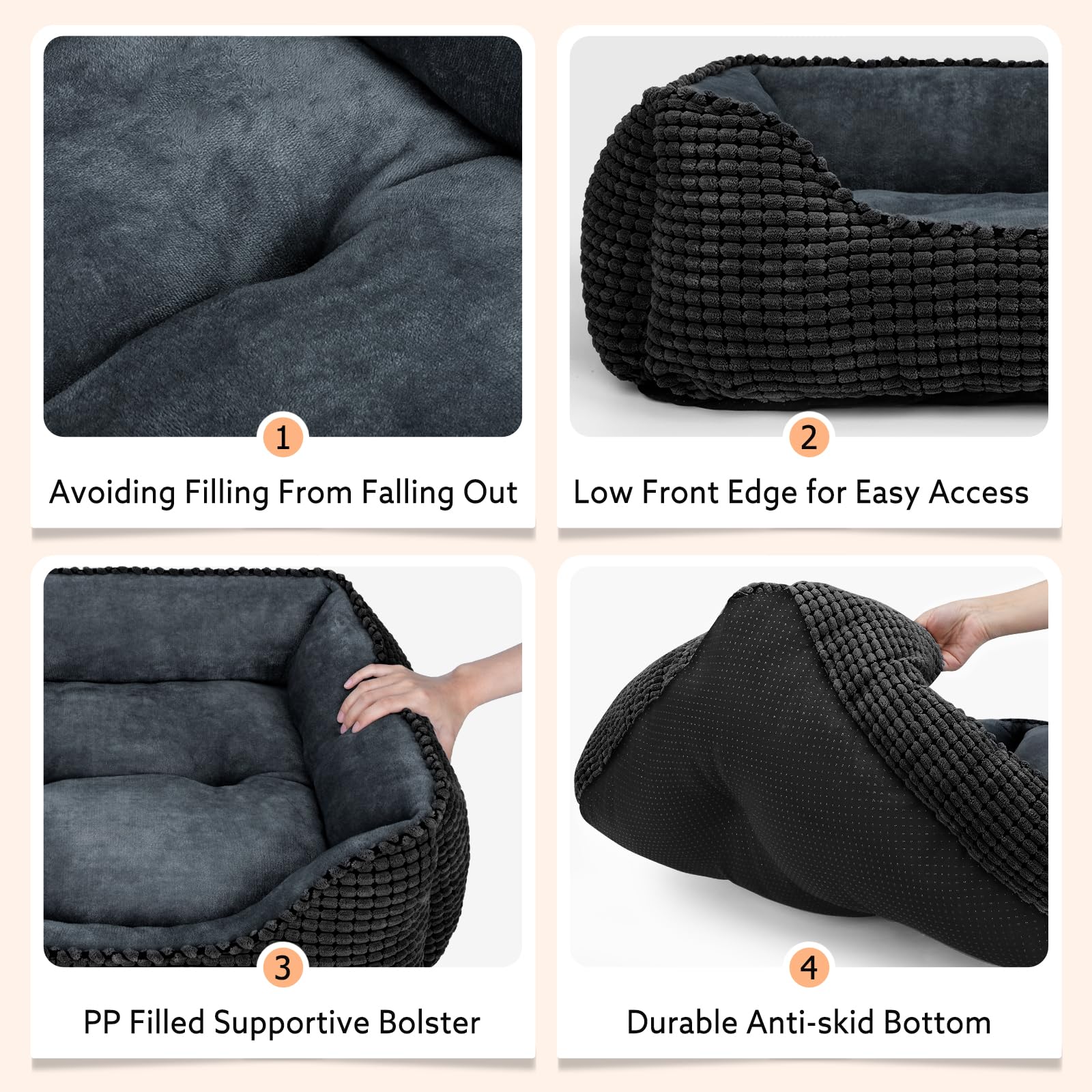 Almohadilla de cabeza MIXJOY, soporte cómodo para dormir.