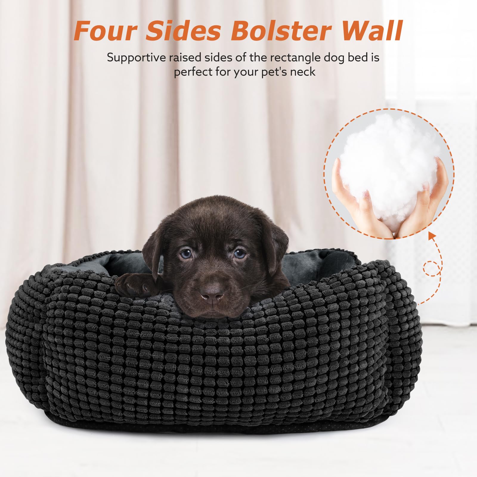 Base antideslizante MIXJOY para mantener la cama estable durante las siestas.