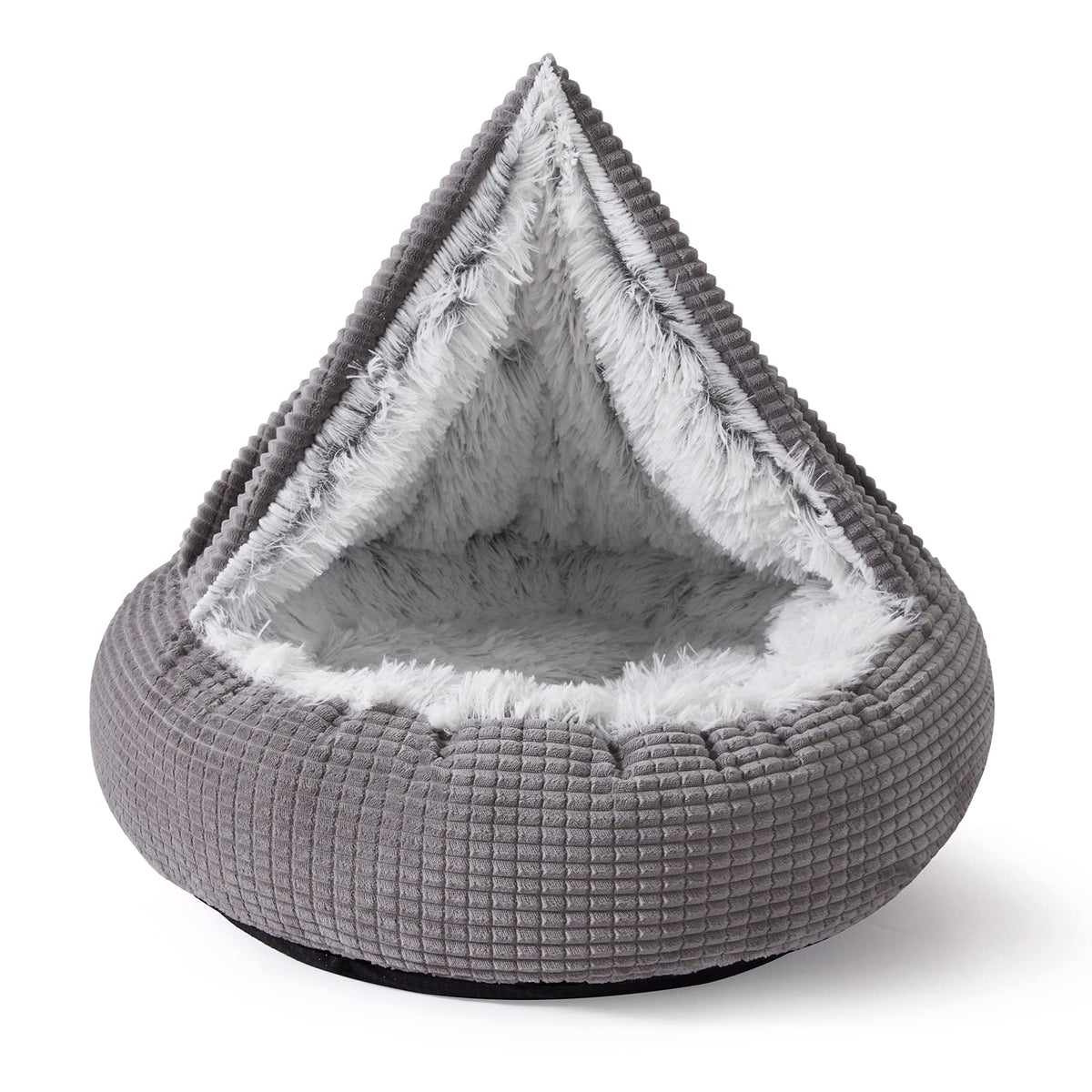 MIXJOY cama dona con manta: refugio cálido para acurrucarse.
