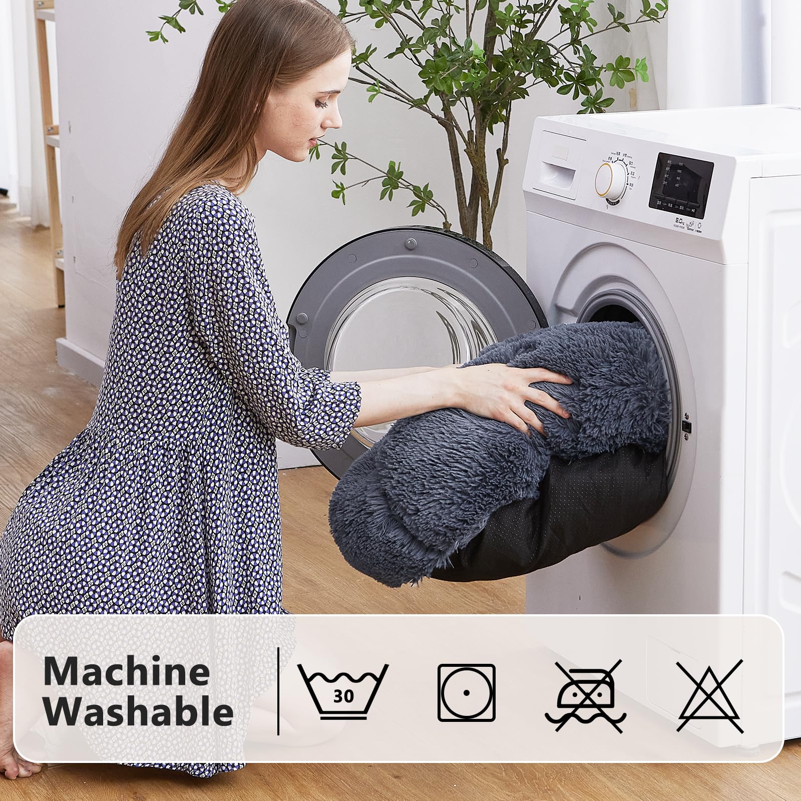 MIXJOY cama para perros pequeños, tamaño 23 pulgadas, opción ideal.