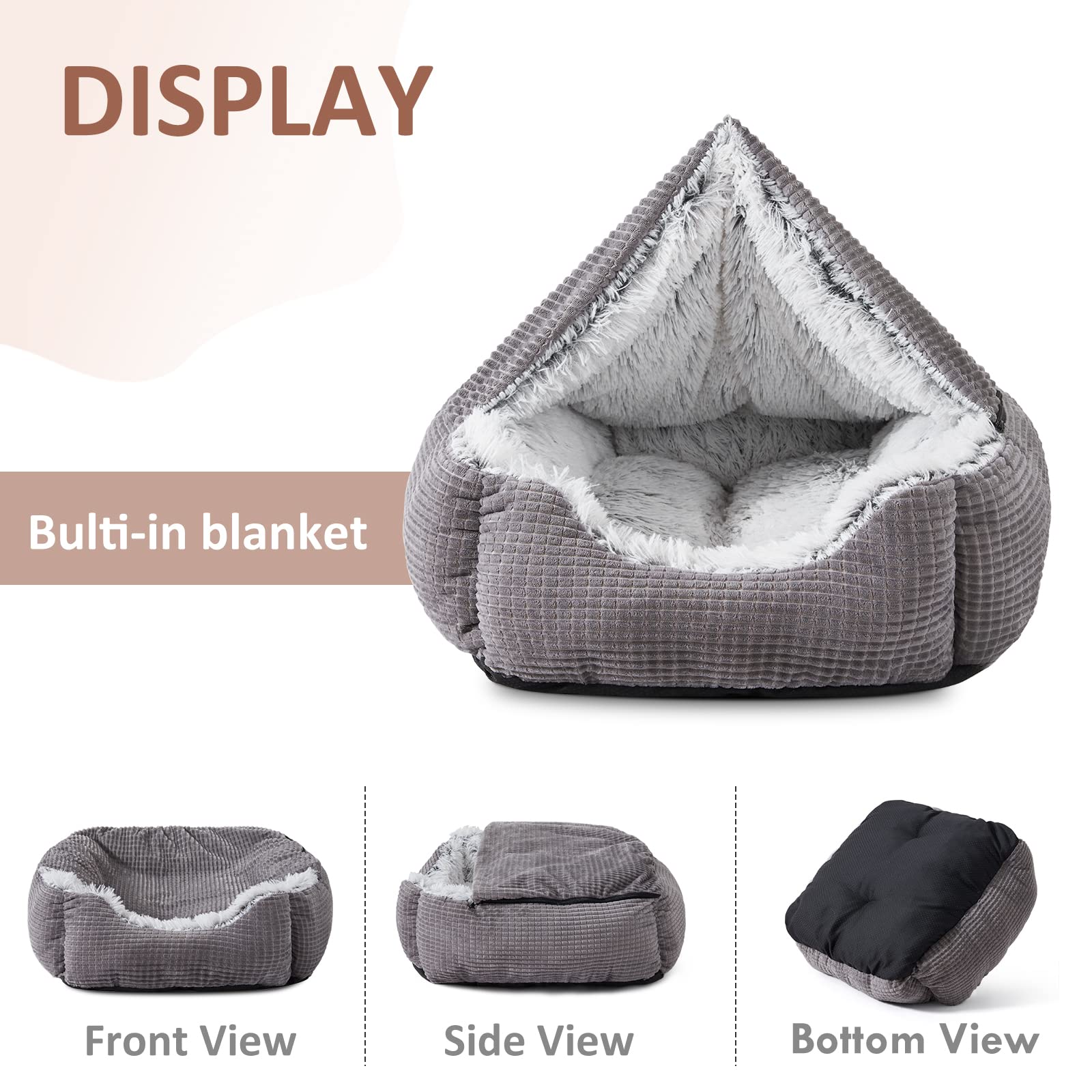 Tallas múltiples MIXJOY para perros de distintos tamaños, gris