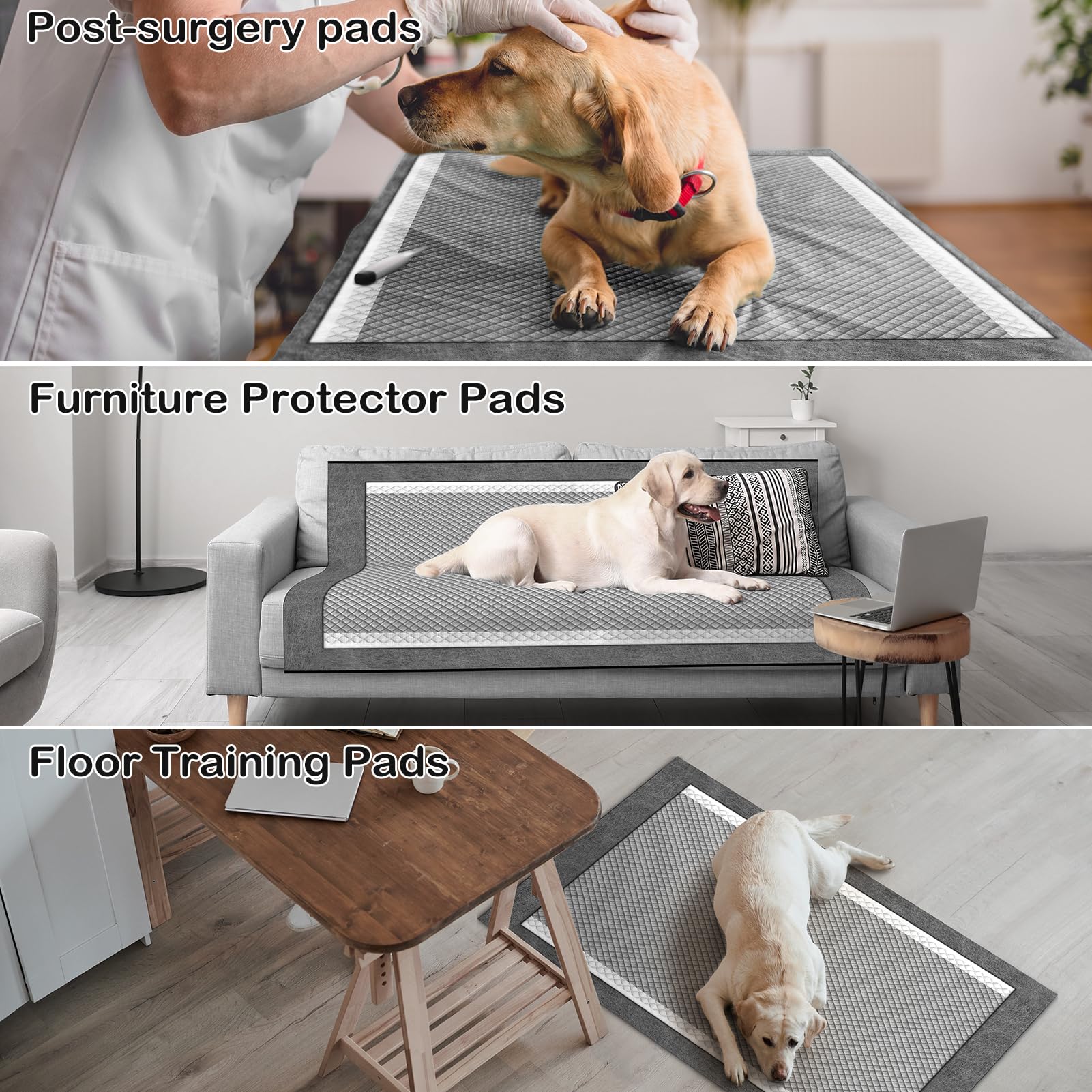 MIZOK set de 35 unidades de almohadillas para perros
