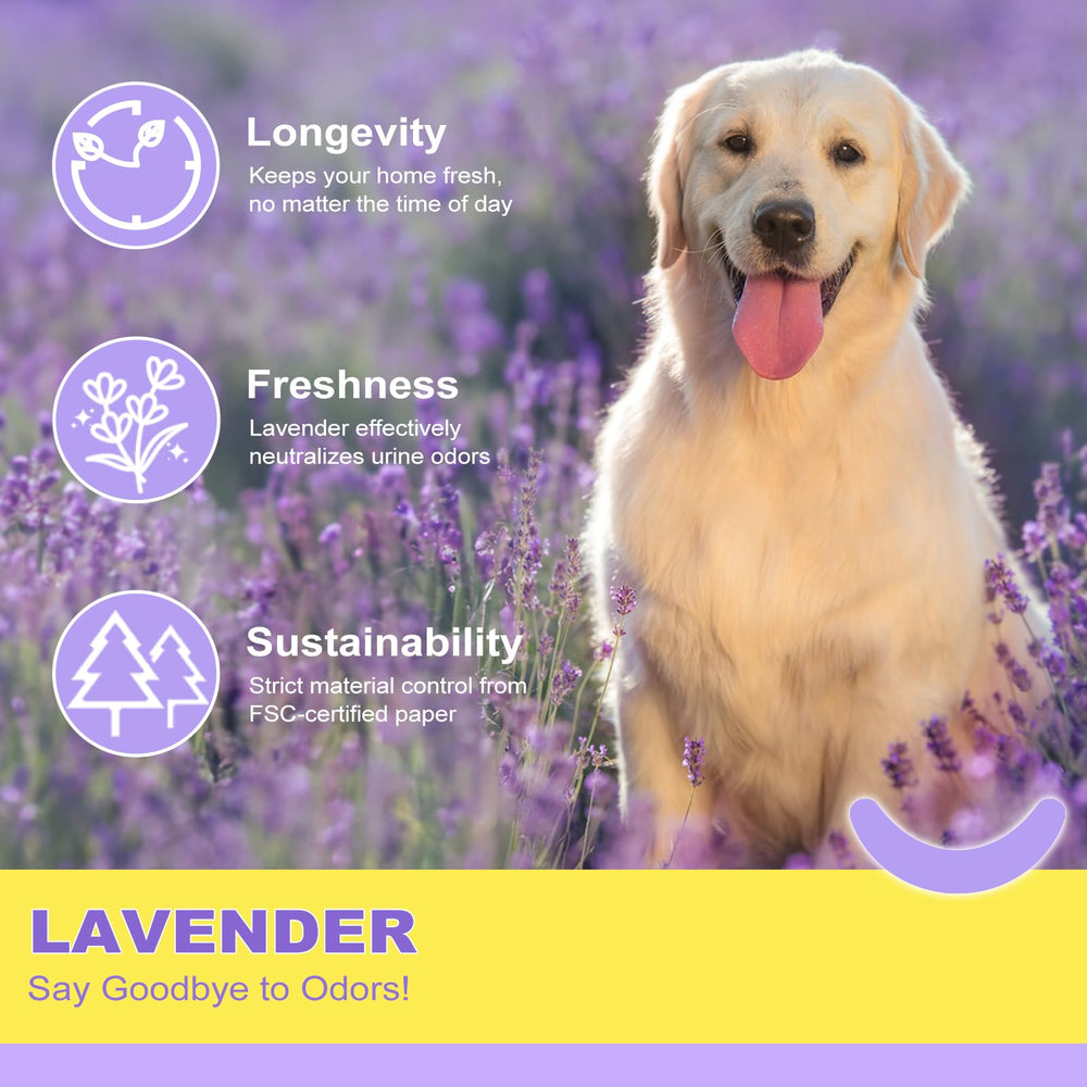 Almohadillas Mizok con aroma lavanda para neutralizar olores en casa.