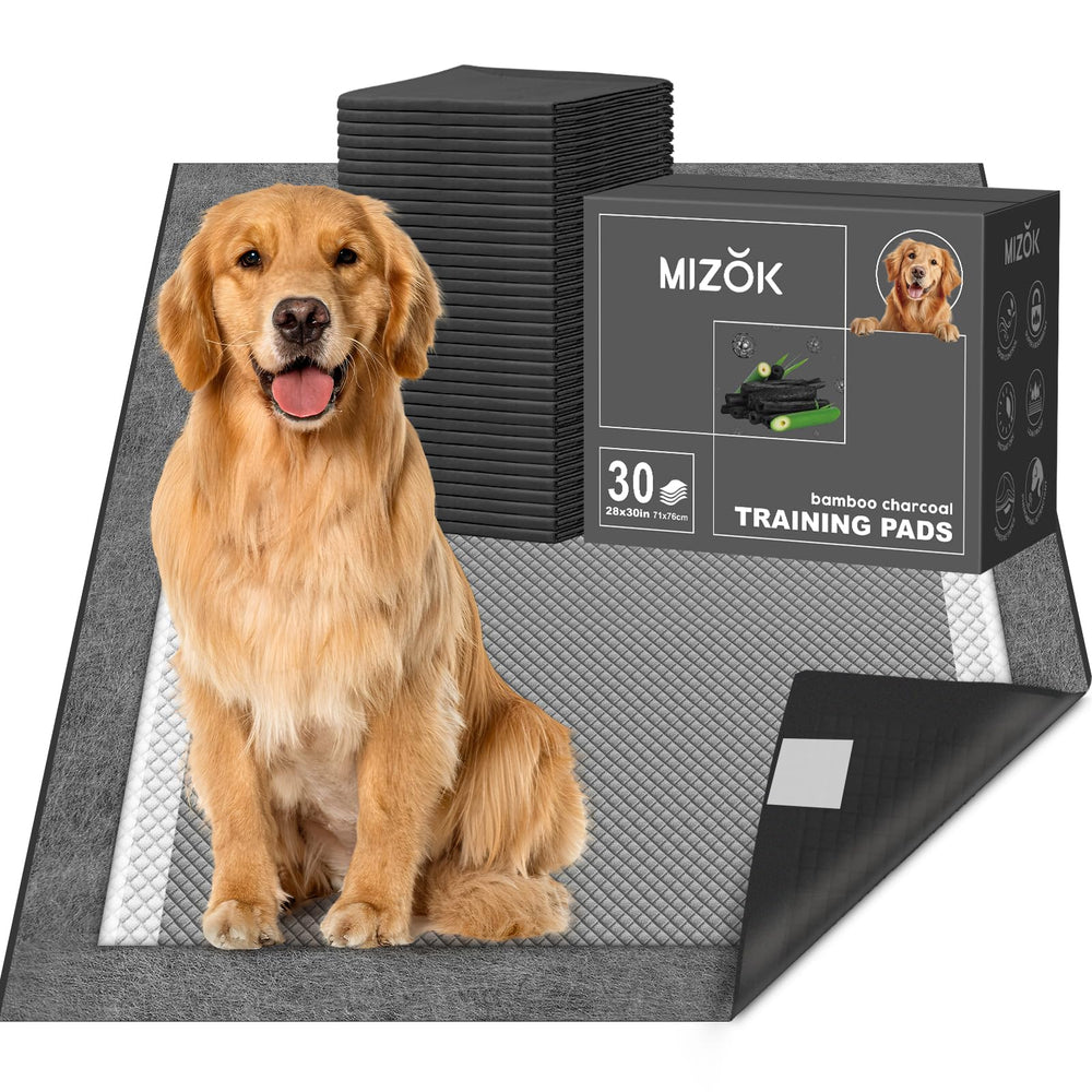 MIZOK almohadillas para perros con carbón activado para controlar olores en casa.