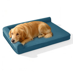 Cama ortopédica MIZZMIZZ para perros grandes con gel enfriante para mayor confort diario.