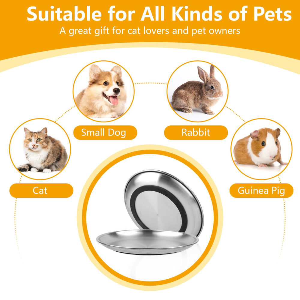 Uso multi-mascotas: plato Mkobon para mascotas pequeñas y gatos.