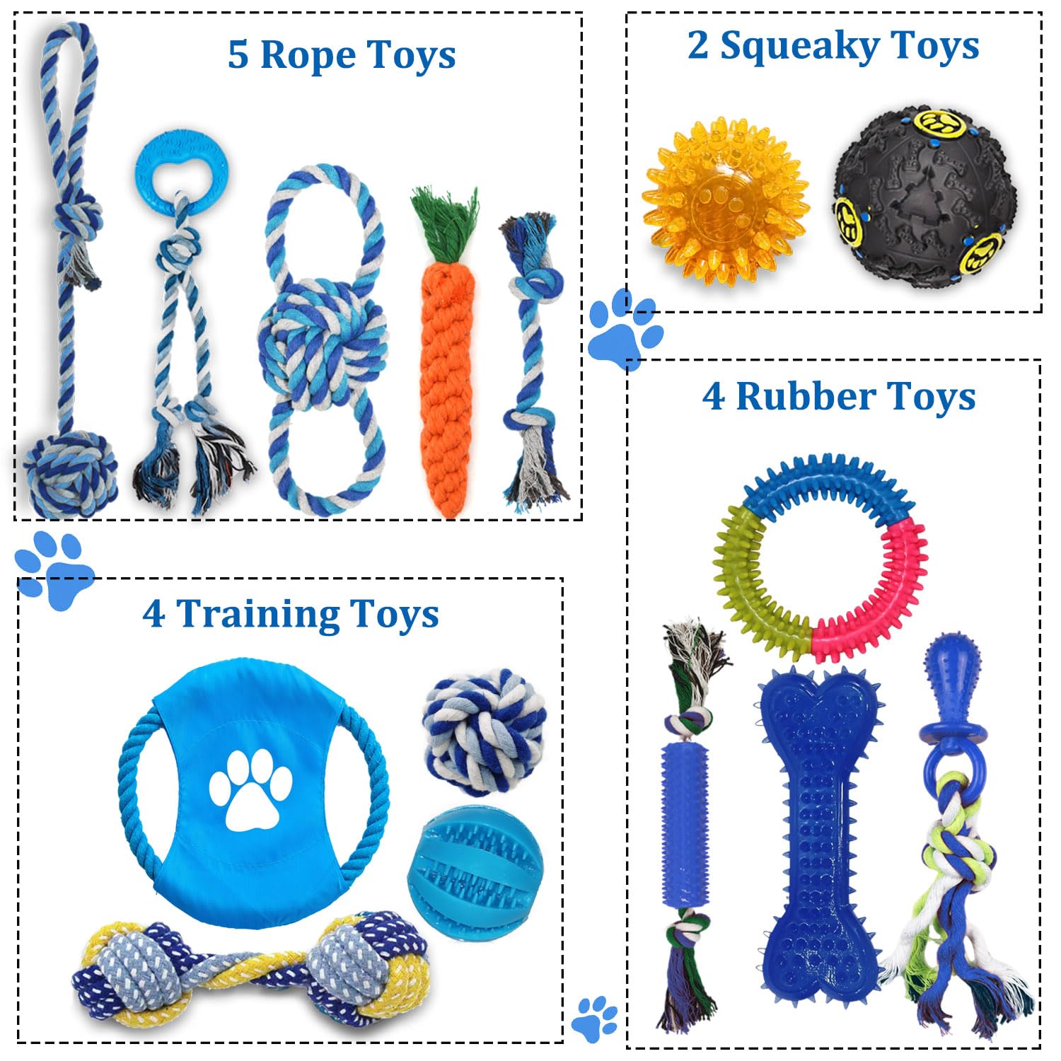Mnubsrva Hueso espinoso para perros, masticación y estimulación dental suave