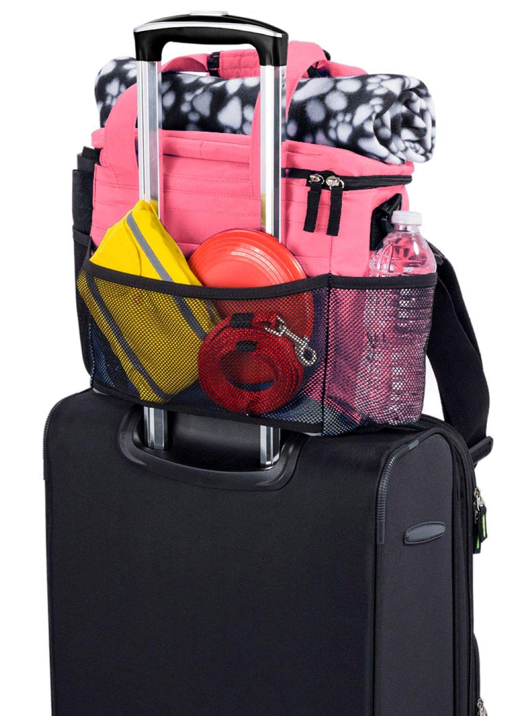 Mobile Dog Gear dos cuencos plegables de silicona para comer.