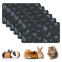 MODESLAB cobaya jaula liner 16x30 navy, superficie suave y absorbente para higiene