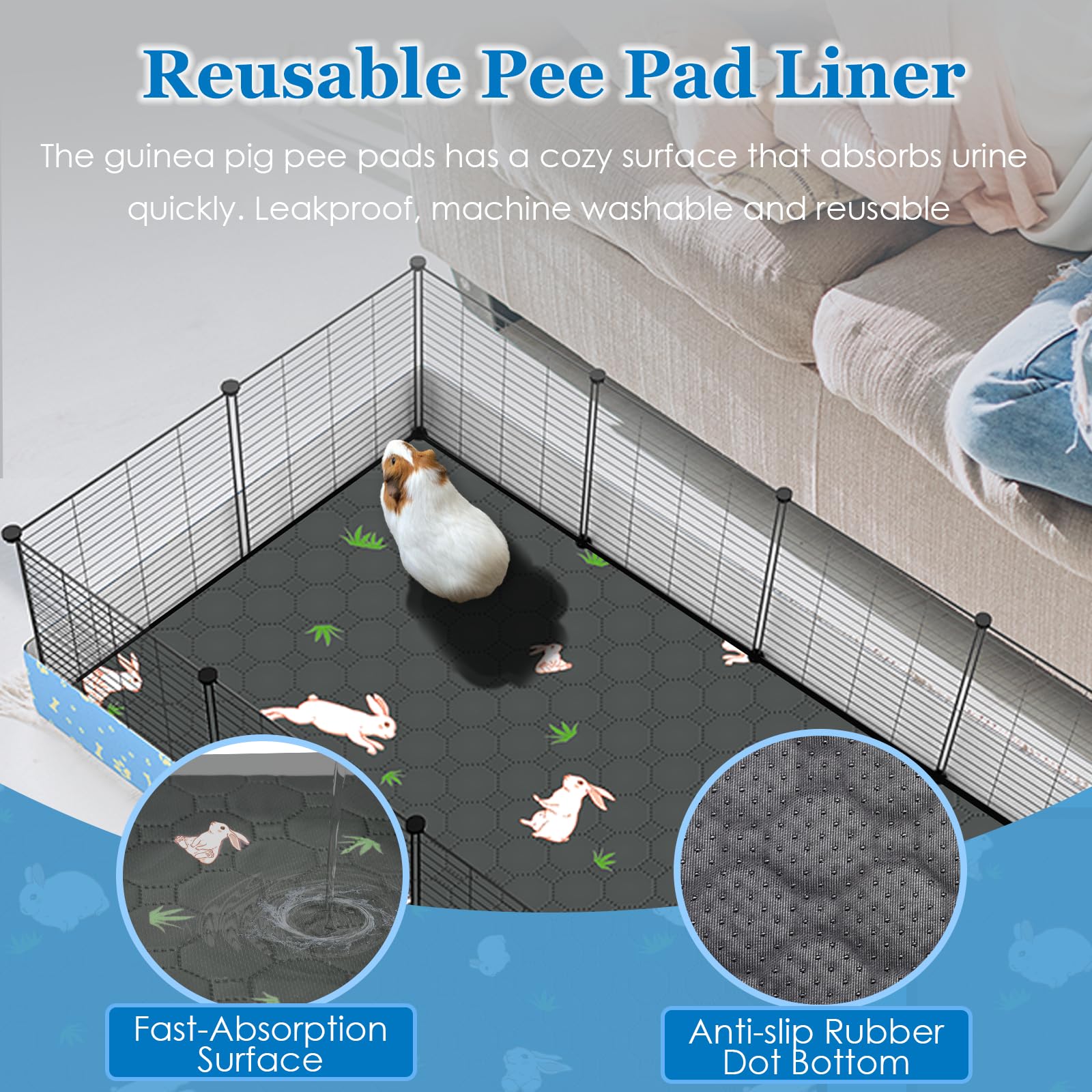 MODESLAB base PVC con forro impermeable, evita derrames y facilita la limpieza.