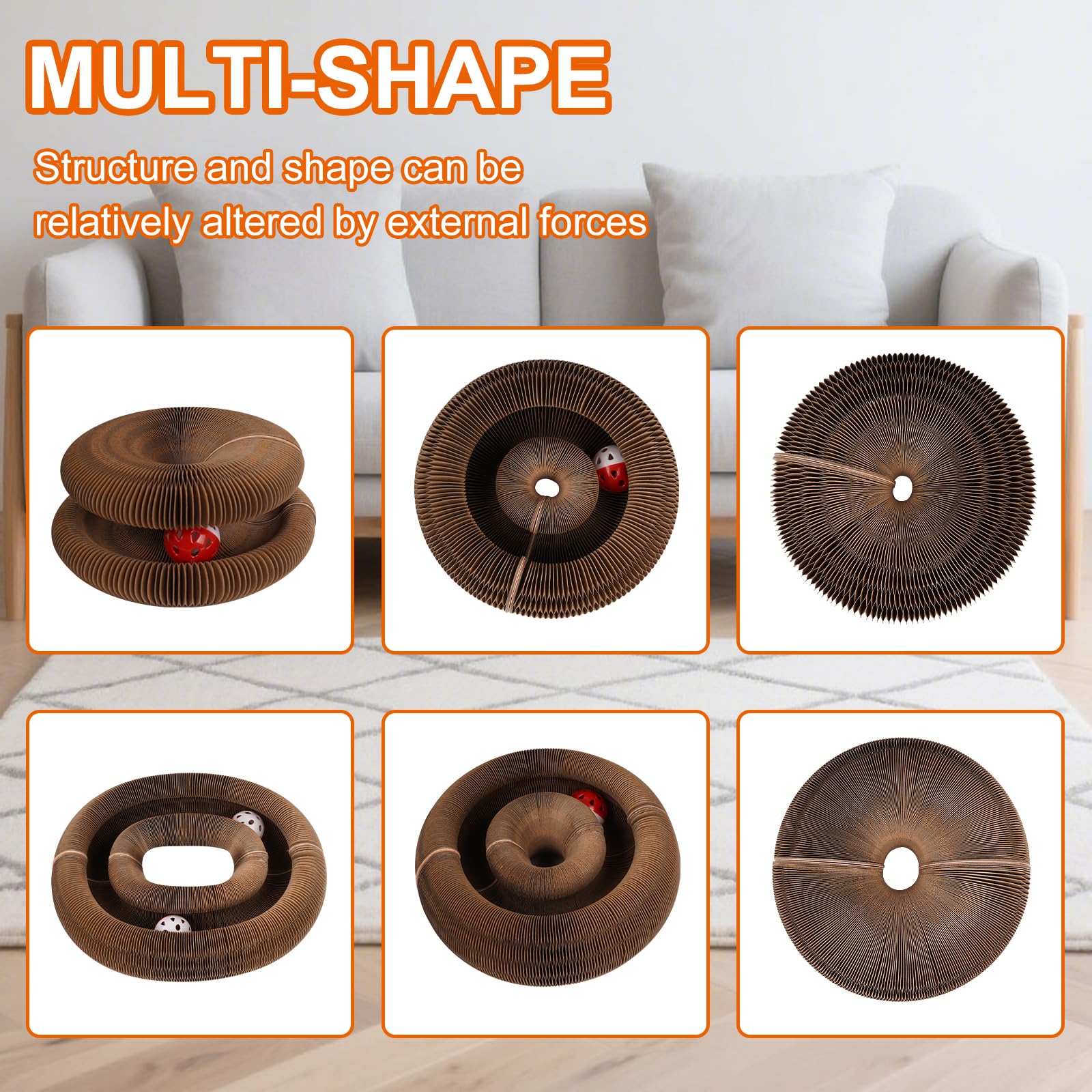 MoeQOassis Magic Organ: protege muebles al satisfacer el rascar natural.