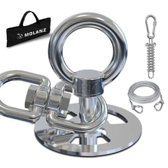 MOLANZ ancla para perro en acero inoxidable 304, duradera para uso al aire libre.