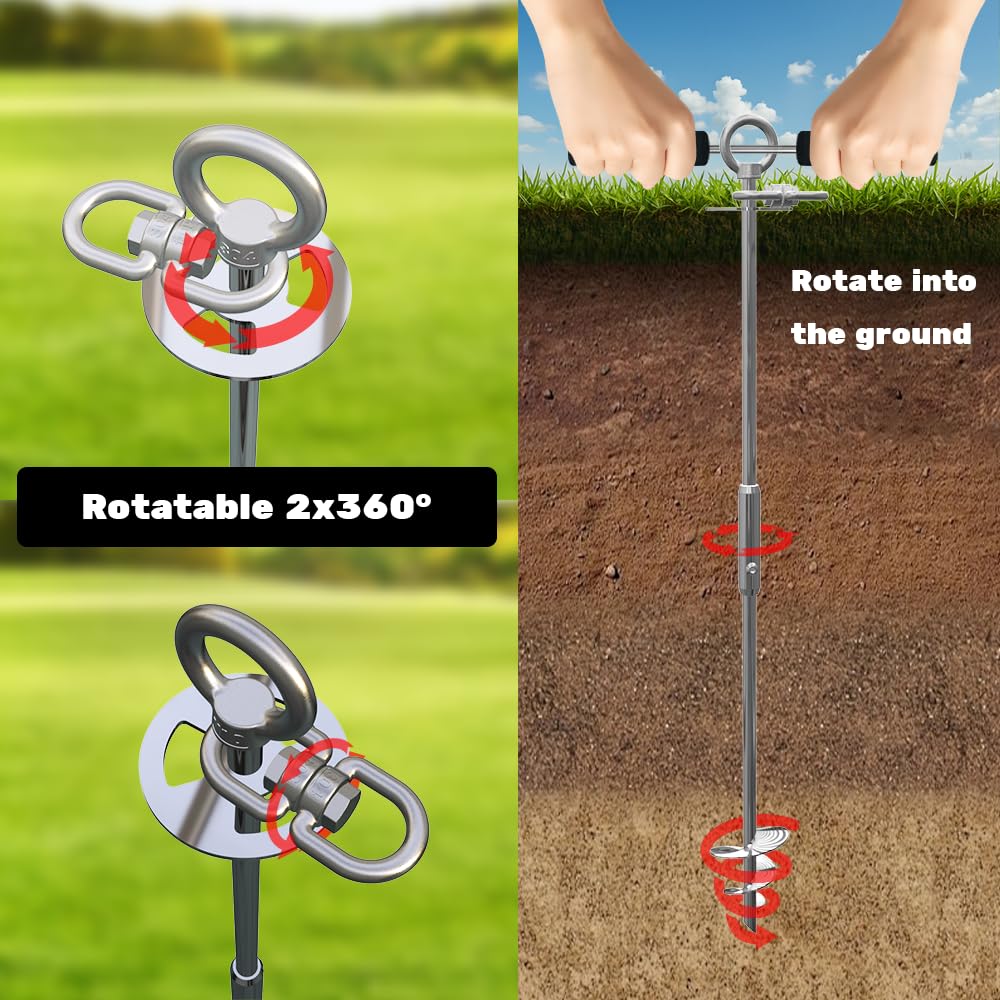 Diseño portátil MOLANZ, ideal para jardín y camping.