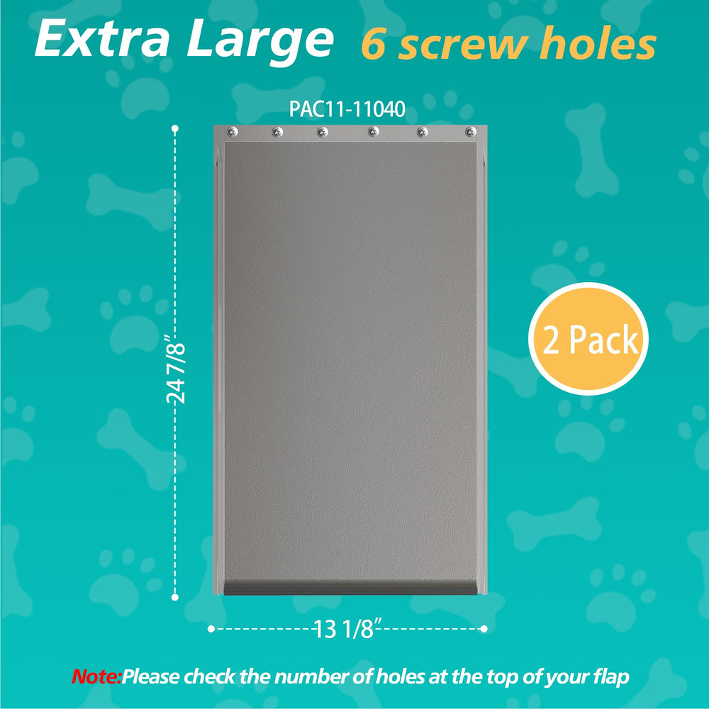 MOLYLY tapa de puerta flexible, durable y suave al tacto para perros