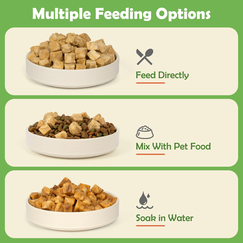 MON2SUN apto para todas las edades: snack ligero para mascotas juveniles y adultas.