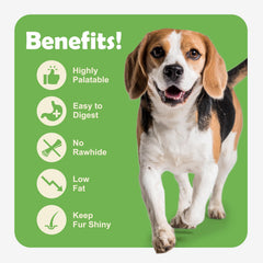 MON2SUN filetes suaves para perros pequeños, Omega-3 natural