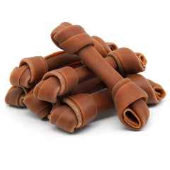 MON2SUN Huesos de mantequilla de cacahuete de 5 pulgadas, 6 unidades, para perros pequeños y medianos.