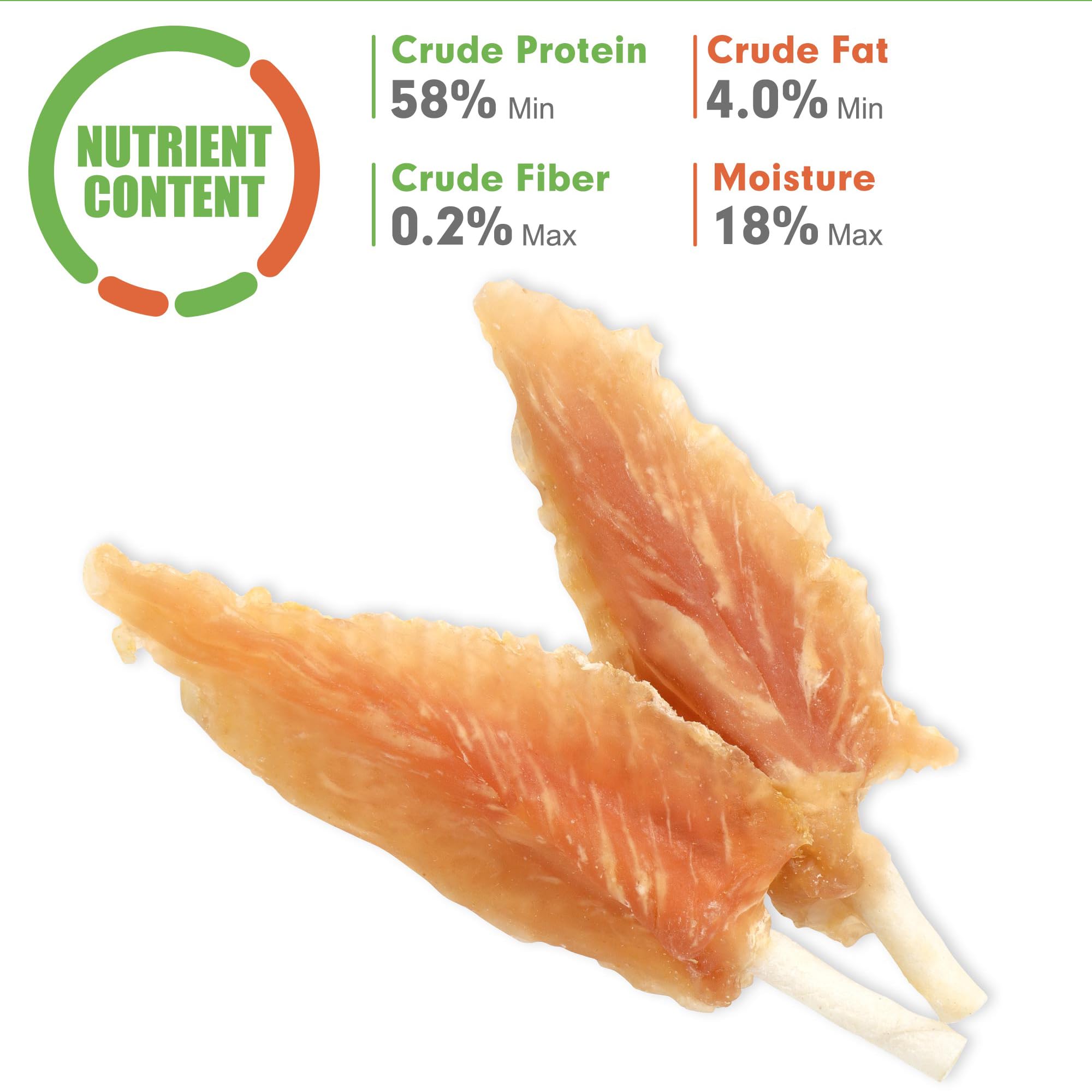 MON2SUN palitos rawhide textura natural, sabor suave para perros pequeños
