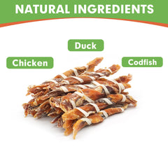 MON2SUN paquete 25 piezas, snack saludable para perros pequeños durante el día.