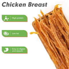 MON2SUN Tiras de pollo de alta proteína para perros pequeños