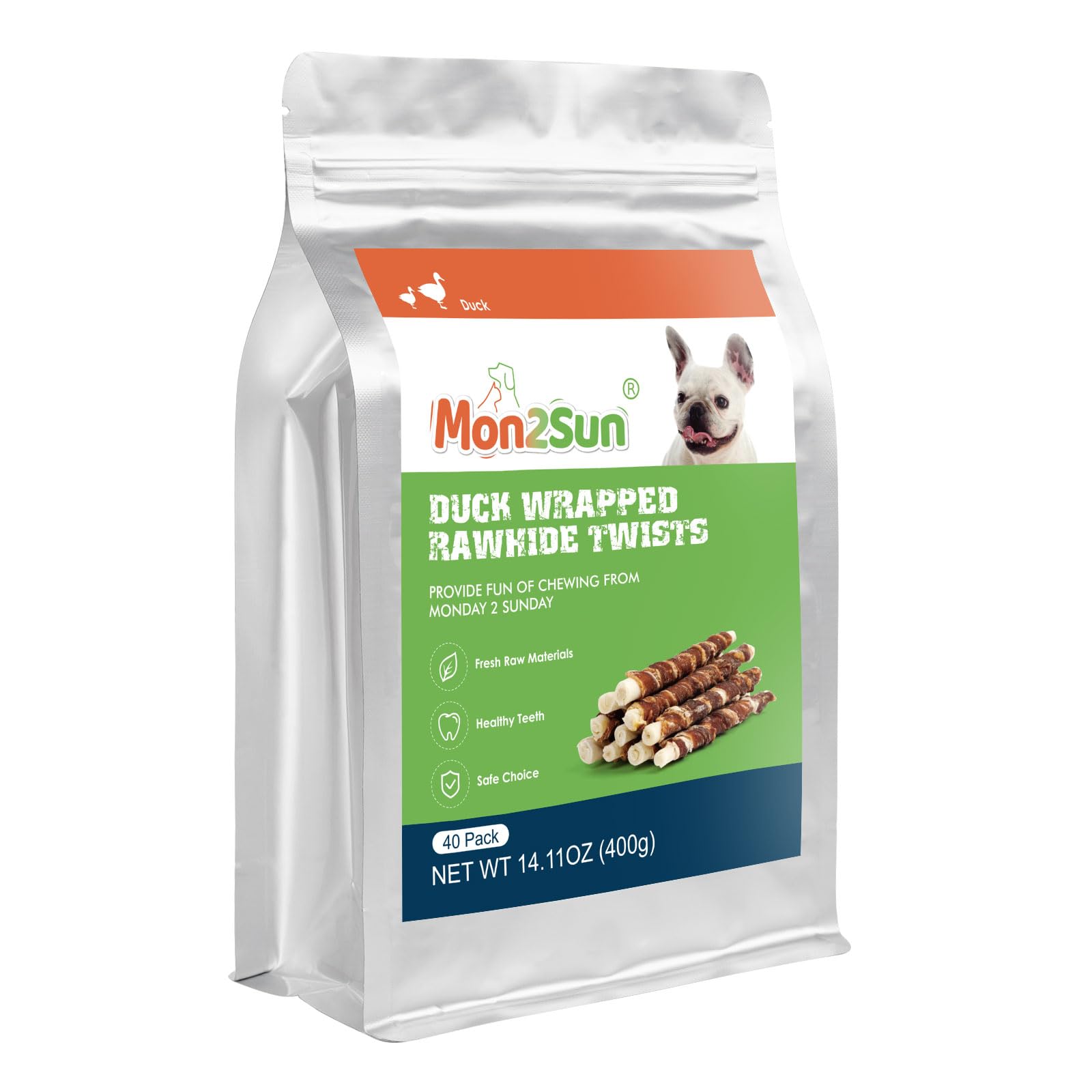 MON2SUN uso diario para perros, tentempié ideal para días activos.