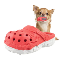 MONDOTOY Juguete mordedor en forma de zapatilla, ideal para morder y juego duradero.