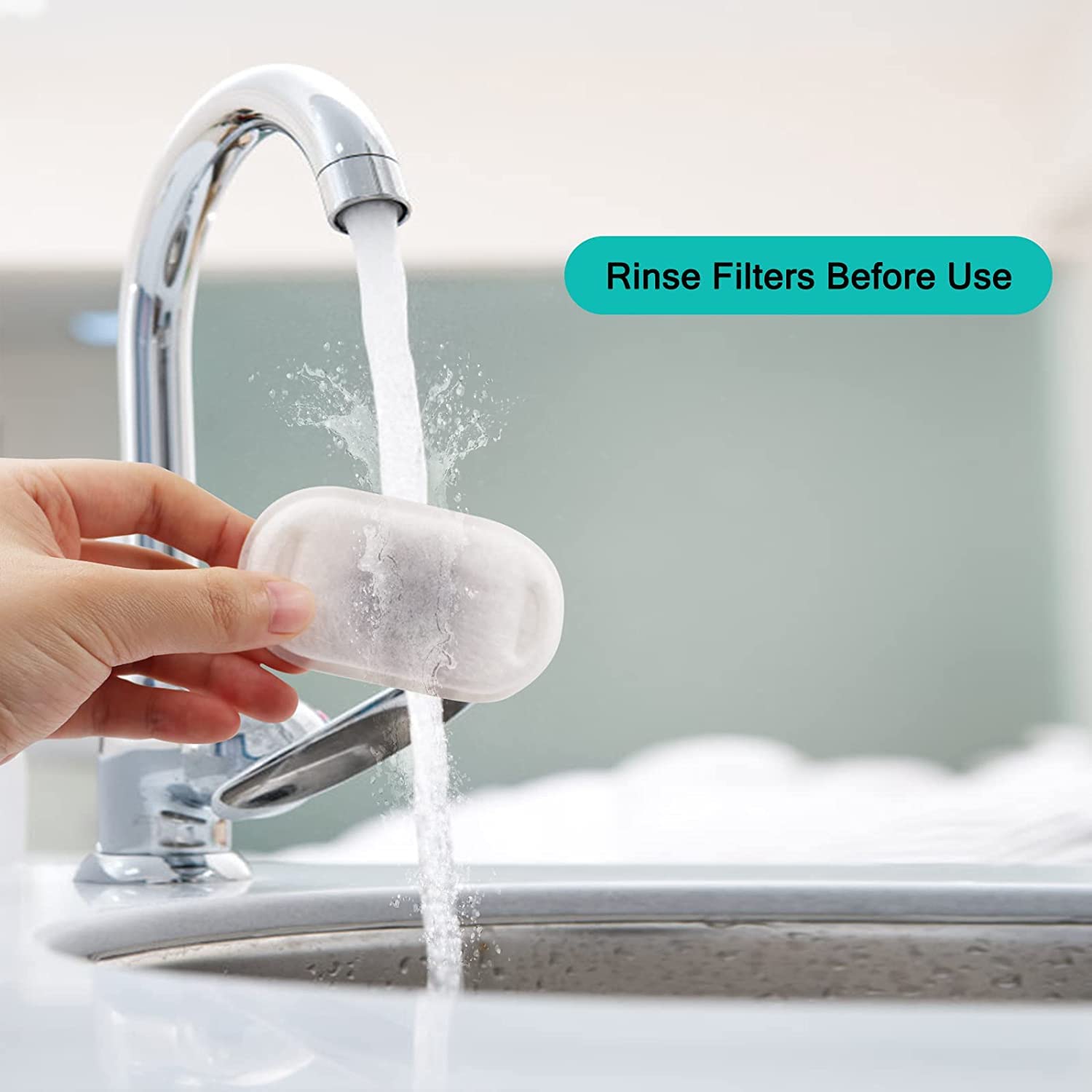 Sistema de filtración triple Monsin para agua más limpia.