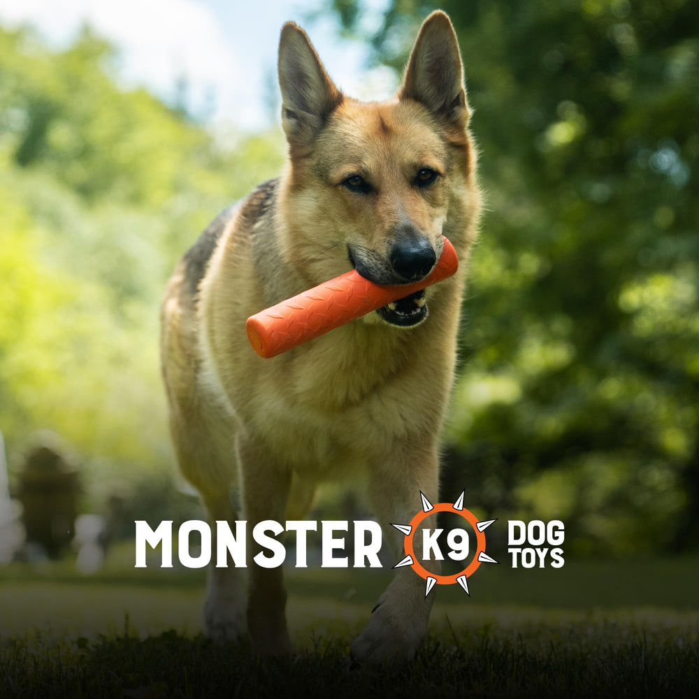 Monster K9 Indestructible Stick: garantía de por vida y reemplazo.