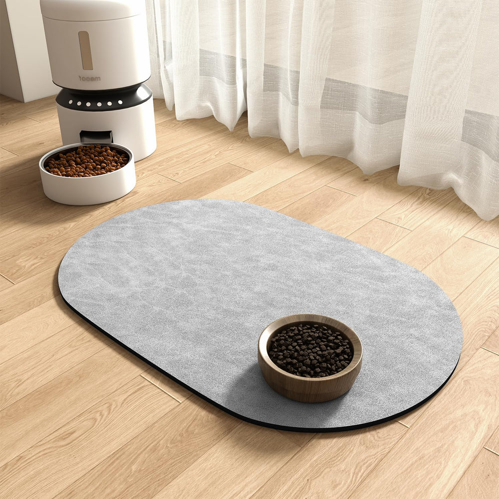 MontVoo almohadilla absorbente para alimento y agua mantiene el área limpia.