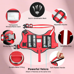 MOOGROU arnés reflectivo con detalle en cuello para seguridad