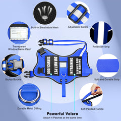 MOOGROU parches velcro brillantes para indicar estado y entrenamiento.