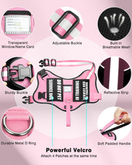 MOOGROU parches velcro brillantes para expresar estado o instrucciones.