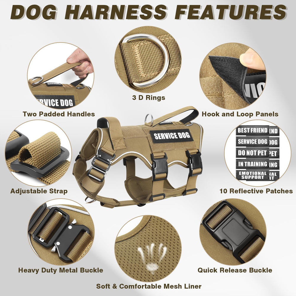 MOOGROU set-entrenamiento-perro completo facilita personalización y seguridad