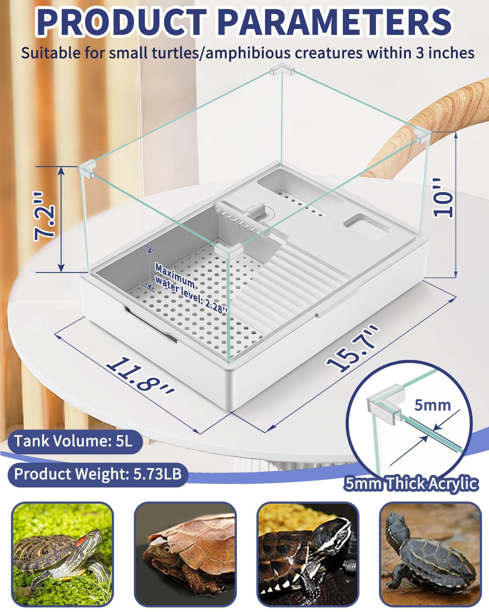 Moonorange bomba de agua ajustable 5W proporciona caudal para un baño cómodo.