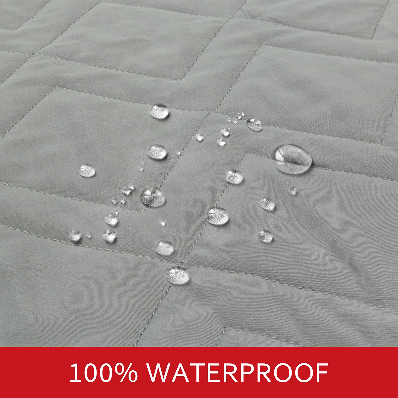 Moonsea funda antideslizante para sofá con silicona evita movimientos durante el uso.