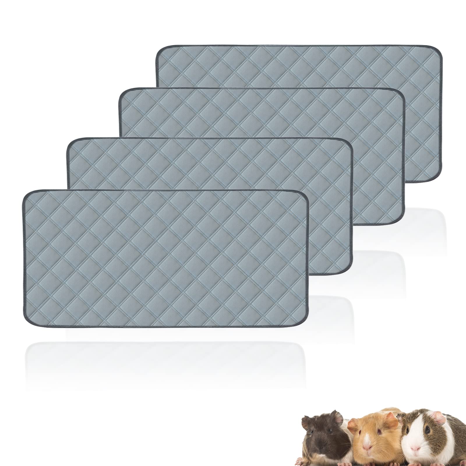 Almohadillas Mooydee para jaula de cobayas, absorbentes para un piso seco.