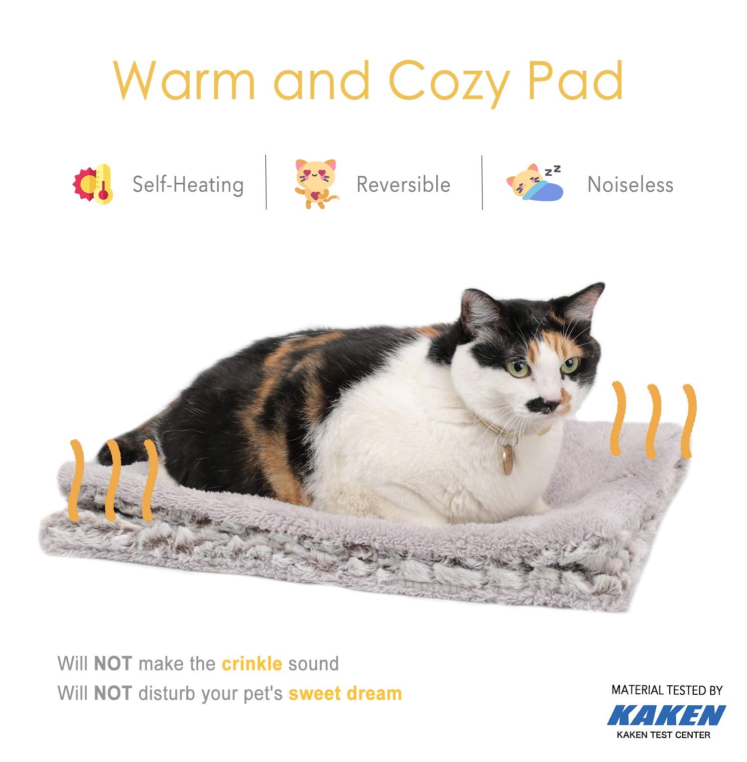 Mora Pets: cama para gatos sin ruido gracias al reflejo del calor.