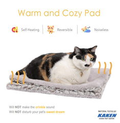 Mora Pets: cama para gatos sin ruido gracias al reflejo del calor.