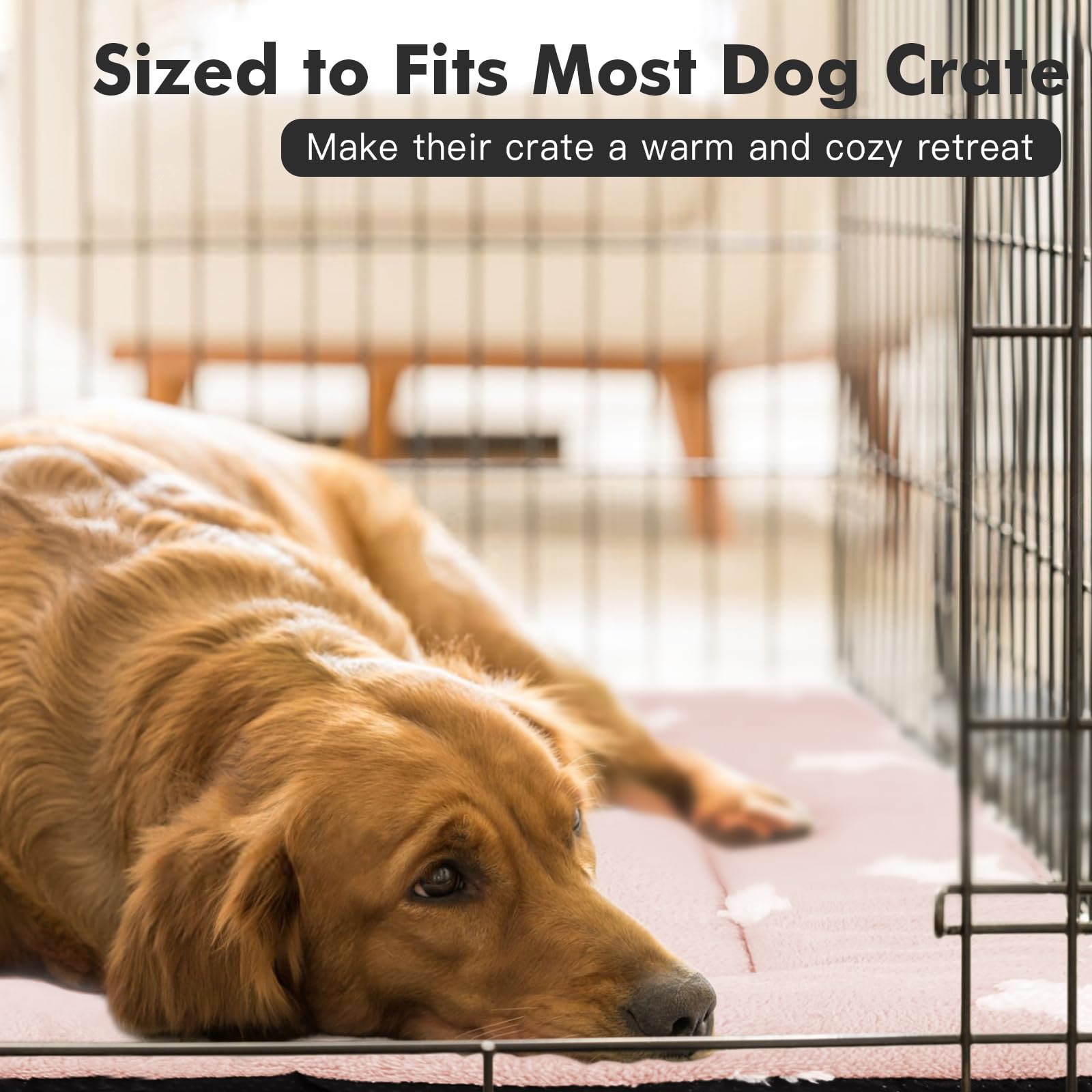 Mora Pets cama para viaje y casa rosa, ideal para uso versátil.