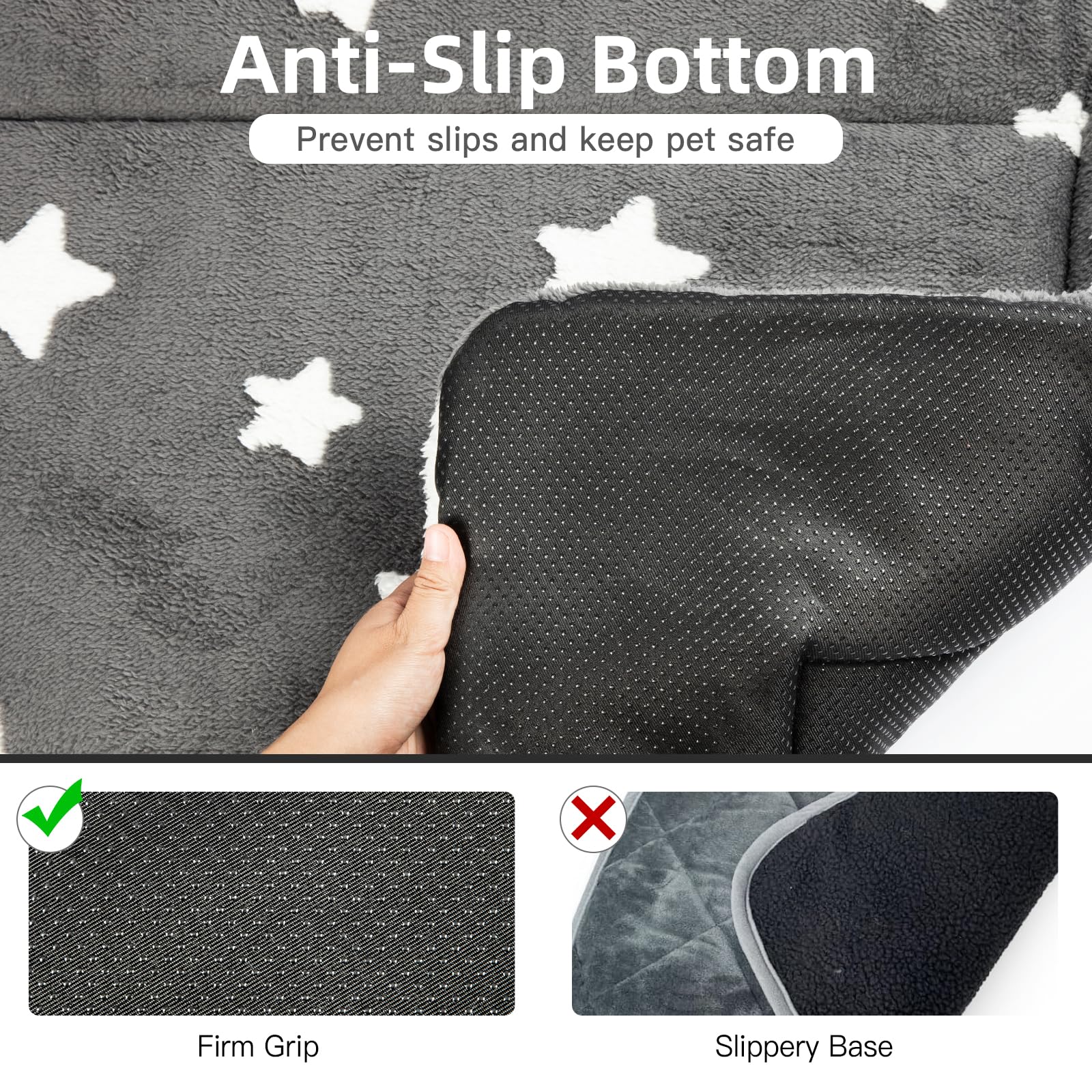 Colchoneta cama kennel Mora Pets con funda suave y versátil