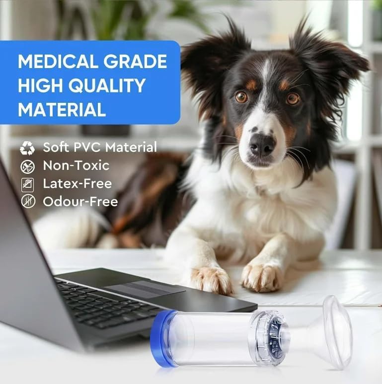 MORITAS PET compatibilidad con varios inhaladores, flexibilidad de uso.