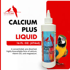 Morning Bird Calcium Plus Líquido mezclado con alimento para ingesta regular de calcio